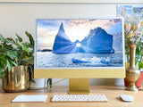 Apple iMac with VESA Mount (Retina 4.5K, 24" 2021, 2 TBT3 + 2 USB-C, M1)